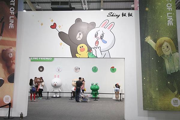 [台中] 一個無遠弗屆連線你和我的LINE貼圖現身展 @博士生瘋狂日記