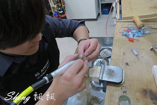 [台中] JoAngus喬安格斯珠寶學院-DIY手做純銀項鍊,戒指 @博士生瘋狂日記