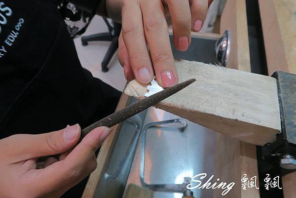 [台中] JoAngus喬安格斯珠寶學院-DIY手做純銀項鍊,戒指 @博士生瘋狂日記