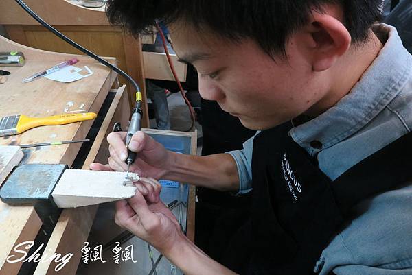 [台中] JoAngus喬安格斯珠寶學院-DIY手做純銀項鍊,戒指 @博士生瘋狂日記
