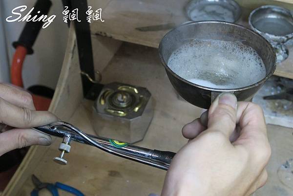 [台中] JoAngus喬安格斯珠寶學院-DIY手做純銀項鍊,戒指 @博士生瘋狂日記