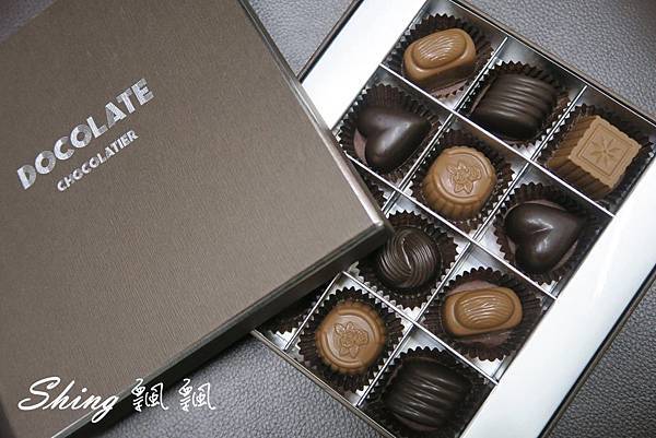 [宅配] 比利時頂級純手工巧克力DOCOLATE @博士生瘋狂日記