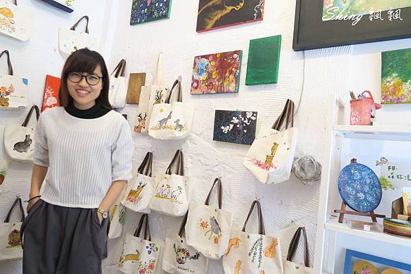 [台中] 森林漫步Art Studio -創作手繪工作室，博館三街裡面的藝術家 @博士生瘋狂日記
