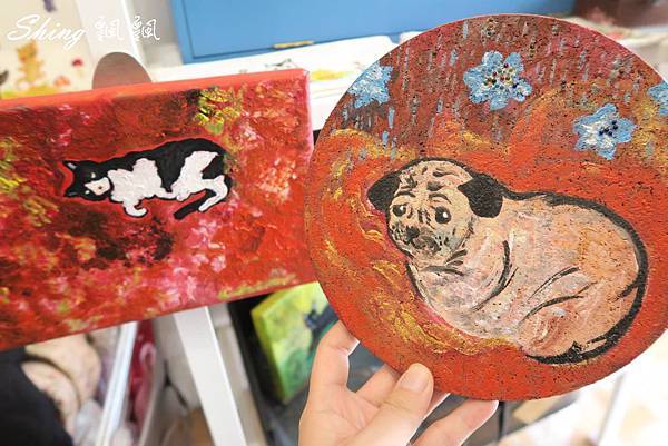 [台中] 森林漫步Art Studio -創作手繪工作室，博館三街裡面的藝術家 @博士生瘋狂日記
