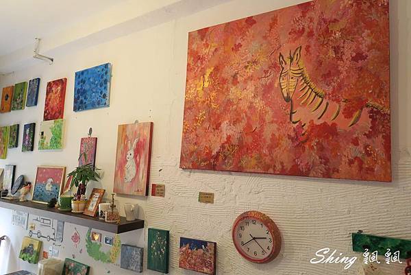 [台中] 森林漫步Art Studio -創作手繪工作室，博館三街裡面的藝術家 @博士生瘋狂日記