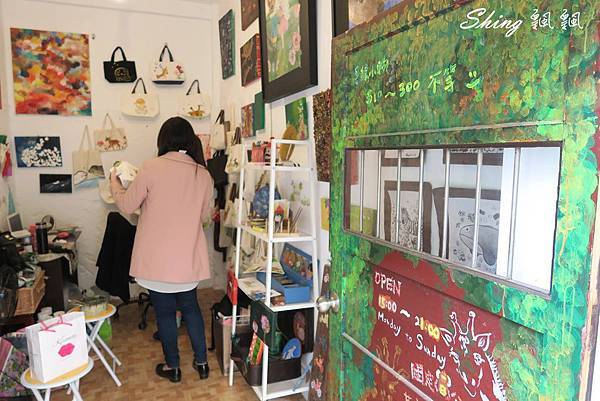 [台中] 森林漫步Art Studio -創作手繪工作室，博館三街裡面的藝術家 @博士生瘋狂日記