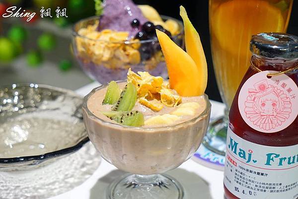 [台中] 逢甲夜市Maj. Frutti-天然消暑的逢甲商圈冰菓室，新鮮水菓冰品樣樣超值無負擔 @博士生瘋狂日記