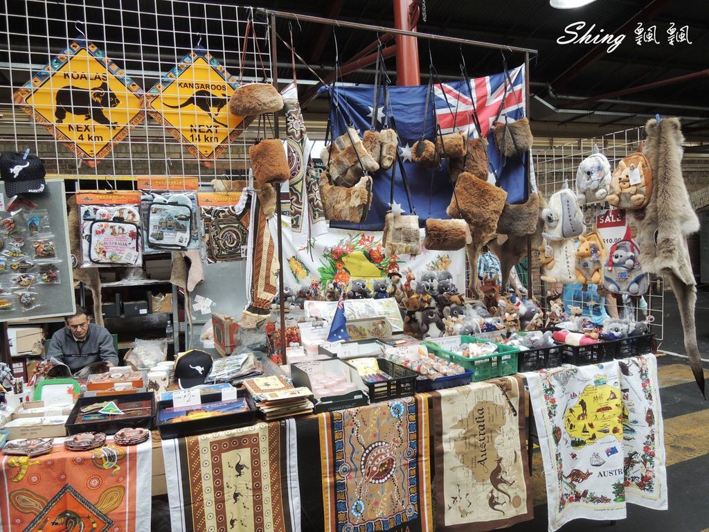[澳洲] 維多利亞市場Queen Victoria market-墨爾本景點，全球第三大露天市場 @博士生瘋狂日記