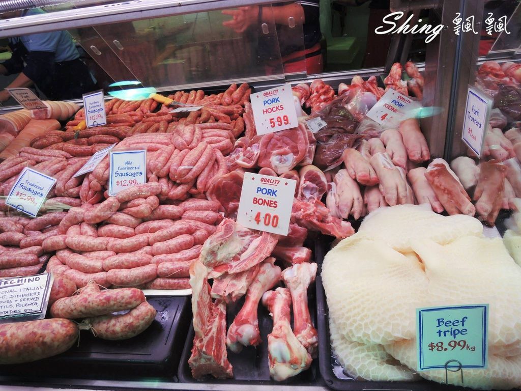 [澳洲] 維多利亞市場Queen Victoria market-墨爾本景點，全球第三大露天市場 @博士生瘋狂日記