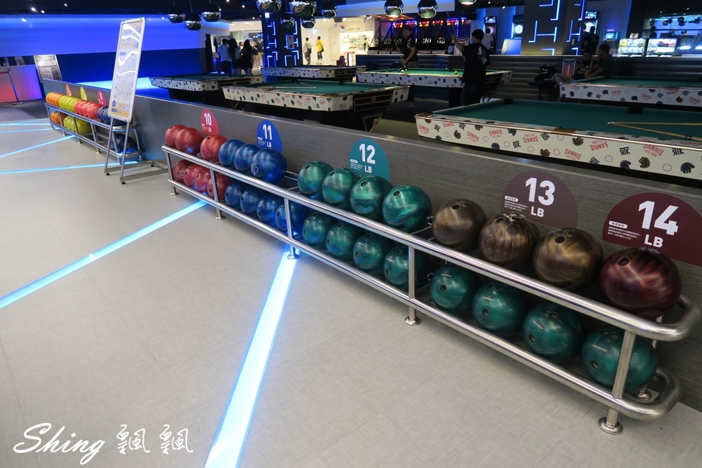[台中] 大魯閣保齡球館-運動休閒還有三麗鷗可愛少女心爆發的無菸味新時代館 @博士生瘋狂日記