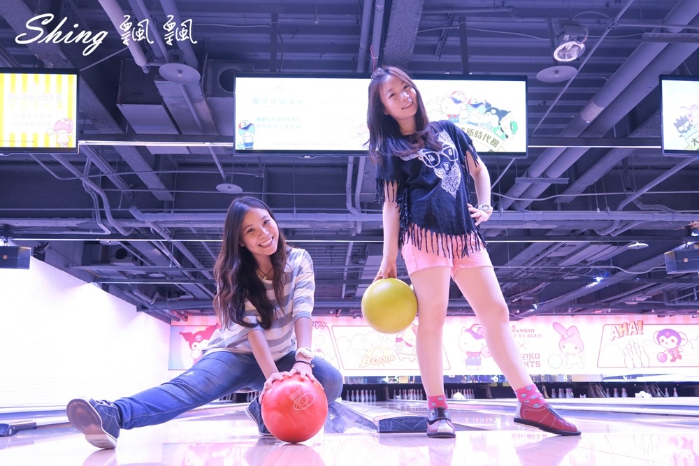 [台中] 大魯閣保齡球館-運動休閒還有三麗鷗可愛少女心爆發的無菸味新時代館 @博士生瘋狂日記