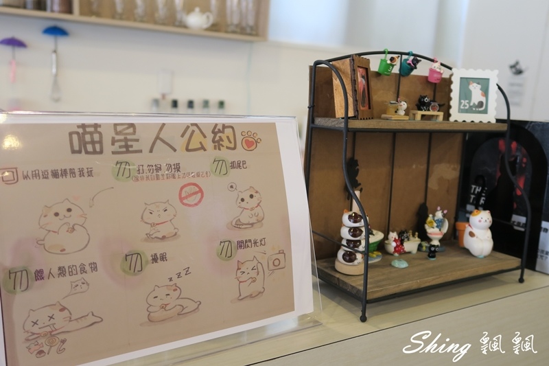 [台中] 朵喵喵咖啡館-台中貓咪餐廳主題咖啡館，乖巧暖心流浪貓認養 @博士生瘋狂日記