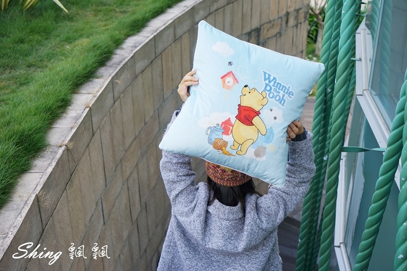[生活] 向日葵睡眠屋小熊維尼抱枕-伴我好眠午安枕，居家生活柔軟靠墊 @博士生瘋狂日記