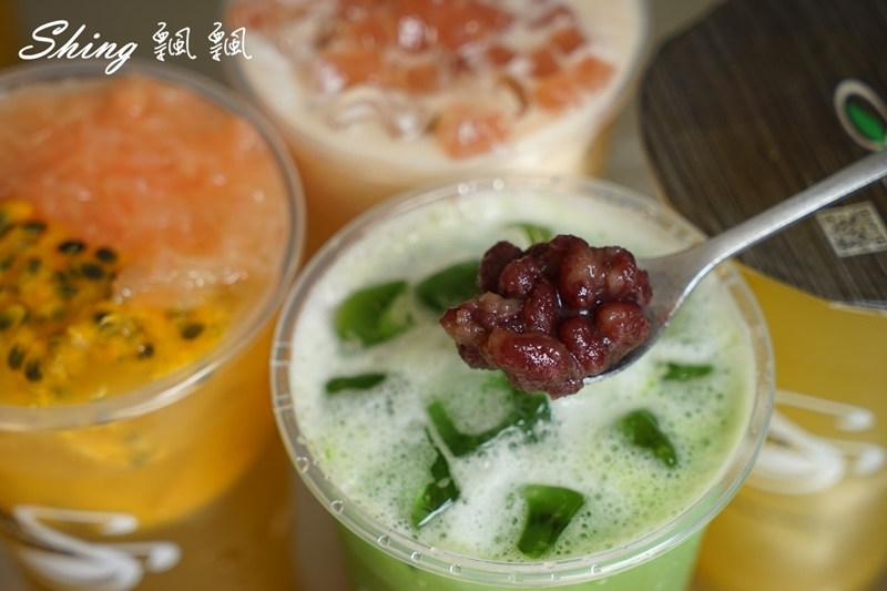 [台中] 自在軒健康茶飲-品好茶，少女最愛日式宇治金時拿鐵，波霸漸層飲料最吸睛 @博士生瘋狂日記