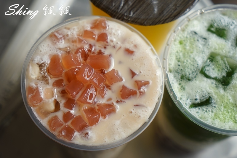 [台中] 自在軒健康茶飲-品好茶，少女最愛日式宇治金時拿鐵，波霸漸層飲料最吸睛 @博士生瘋狂日記