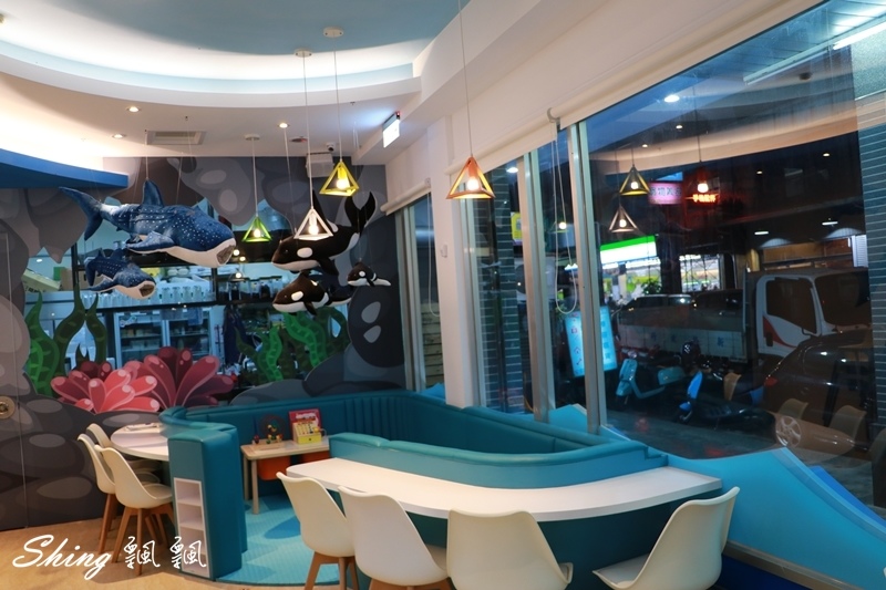 [台中] 台中親子餐廳-UMI親子廚房海洋館，逢甲周邊唯一兒童遊戲天堂，餐點也多樣化 @博士生瘋狂日記
