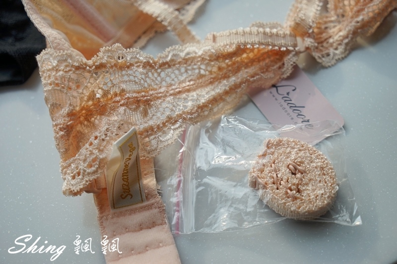 [穿搭] L’adoore蕾朵兒的秘密盒子-高質感法式成套內衣，讓內在外在一樣精彩，還有法式粉色睡衣 @博士生瘋狂日記