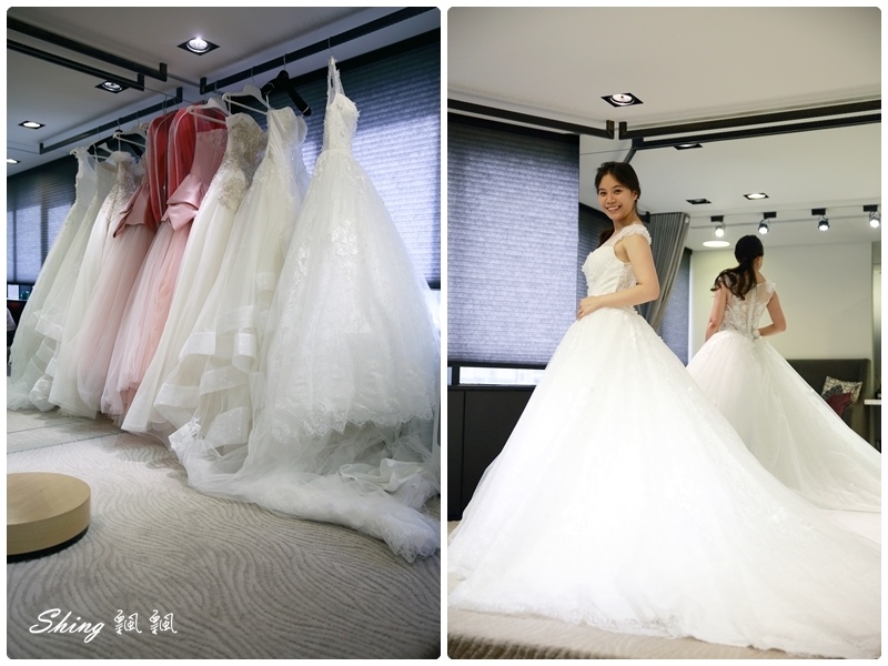 [台北] 金紗夢婚禮自助婚紗-單租訂製禮服，設計款讓身材好價錢又漂亮 @博士生瘋狂日記