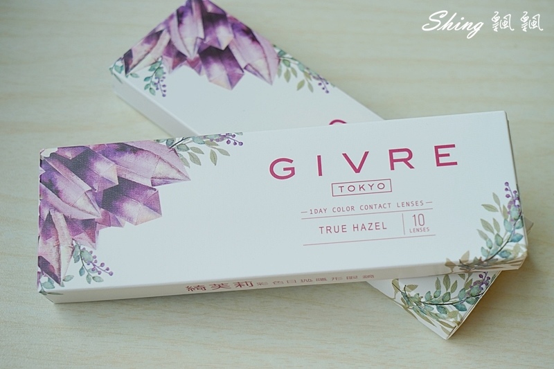 [穿搭] GIVRE TOKYO綺芙莉彩色日拋隱形眼鏡-代官山杏，新宿紫灰，銀座棕 @博士生瘋狂日記