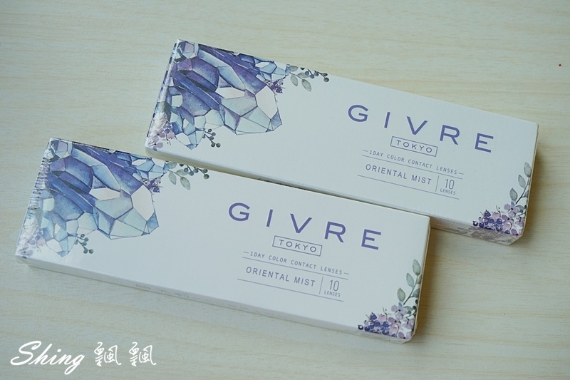 [穿搭] GIVRE TOKYO綺芙莉彩色日拋隱形眼鏡-代官山杏，新宿紫灰，銀座棕 @博士生瘋狂日記