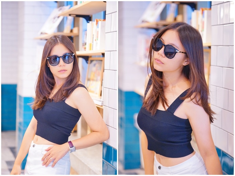 [穿搭] 肯墨鏡Ken Eyewear-讓太陽眼鏡成為生活中最帥氣的那一部份，縮小臉型，穿搭加分 @博士生瘋狂日記