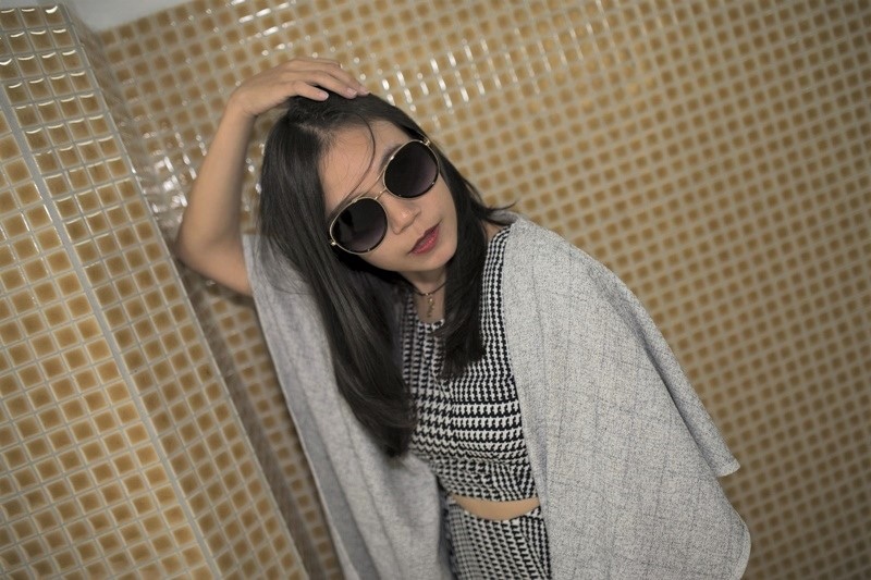 [穿搭] 肯墨鏡Ken Eyewear-讓太陽眼鏡成為生活中最帥氣的那一部份，縮小臉型，穿搭加分 @博士生瘋狂日記