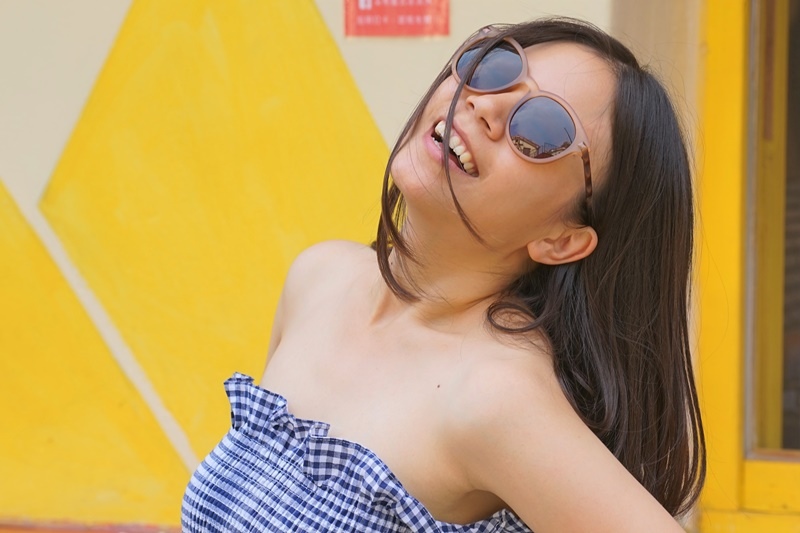 [穿搭] 肯墨鏡Ken Eyewear-讓太陽眼鏡成為生活中最帥氣的那一部份，縮小臉型，穿搭加分 @博士生瘋狂日記