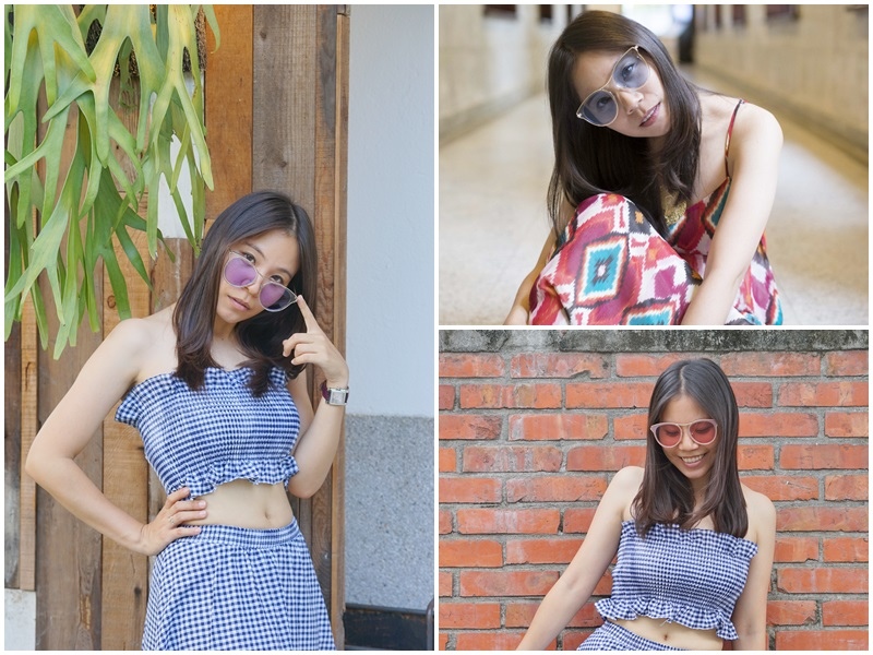 [穿搭] 肯墨鏡Ken Eyewear-讓太陽眼鏡成為生活中最帥氣的那一部份，縮小臉型，穿搭加分 @博士生瘋狂日記