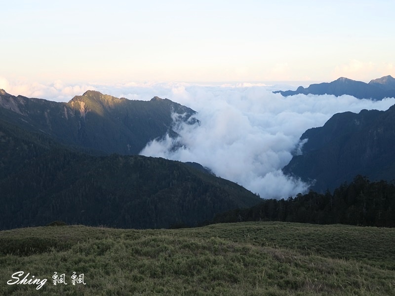 合歡山北峰小溪營地露營(上)-台灣百岳3天2夜搭帳喝咖啡，享受大自然的日出跟夕陽 @博士生瘋狂日記