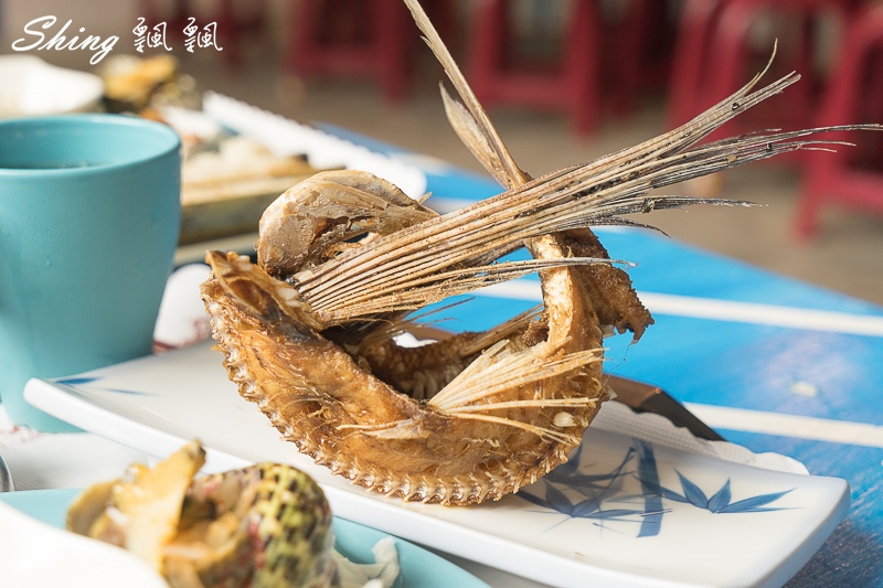 蘭嶼巴漾食堂-必吃蘭嶼特色風味餐，炸飛魚，連泰式料理也煮得出來 @博士生瘋狂日記