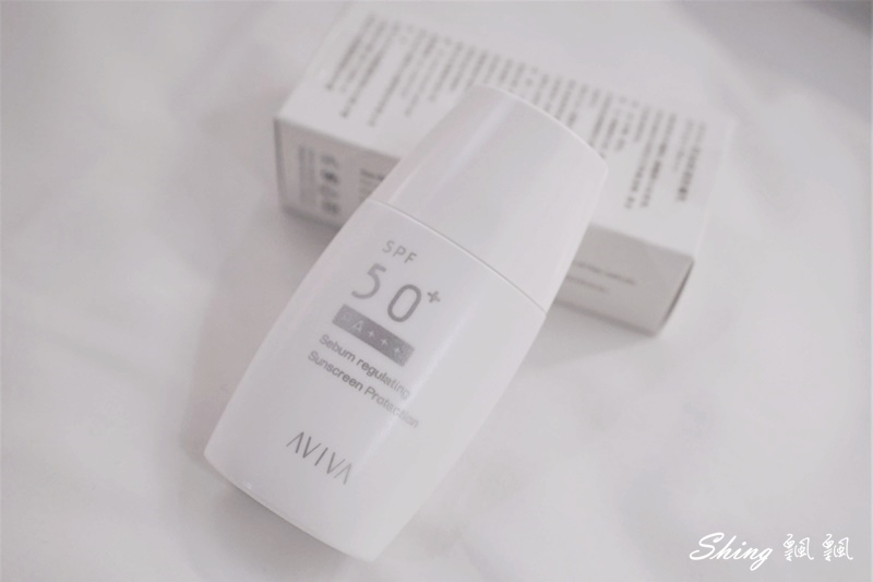 AVIVA水潤保濕防曬霜vs控油保濕防曬霜-物理性防曬的MIT品牌，大爆汗下的混和肌膚女子 @博士生瘋狂日記