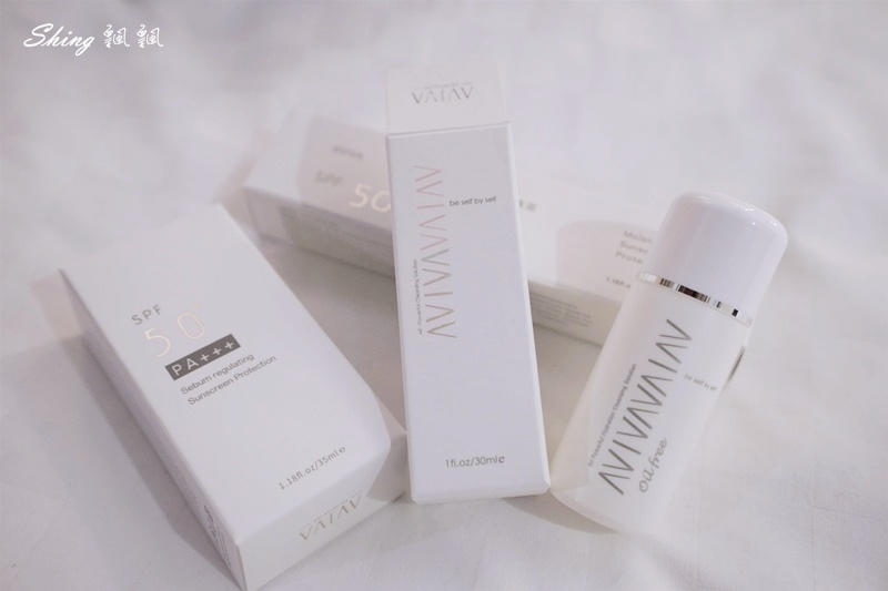 AVIVA水潤保濕防曬霜vs控油保濕防曬霜-物理性防曬的MIT品牌，大爆汗下的混和肌膚女子 @博士生瘋狂日記