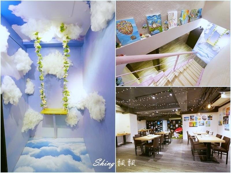 圖角獸咖啡Paint cafe-台北東區角色變裝咖啡館，IG網美下午茶餐廳，公主系列衣服最受歡迎，但我竟然比較適合馬力歐! @博士生瘋狂日記