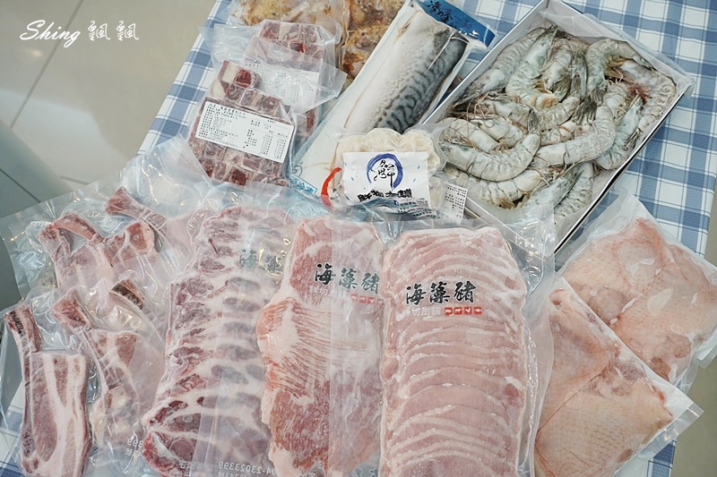 海藻豬鮮切肉舖-台中生鮮肉品，海鮮冷凍直送，客製化現切松阪豬超美味!!!!! @博士生瘋狂日記