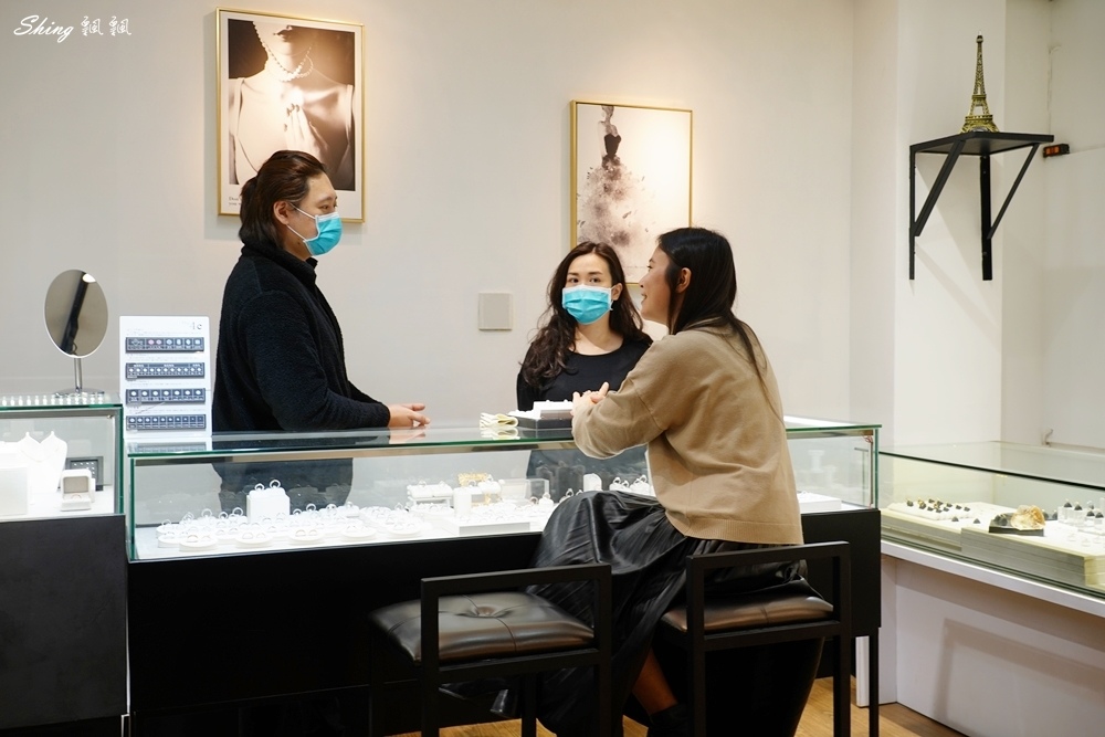 Henry&Eddy Jewelry客製化婚戒推薦-花小錢設計獨一無二的紀念戒指，輕鬆享受無壓力試戴空間 @博士生瘋狂日記