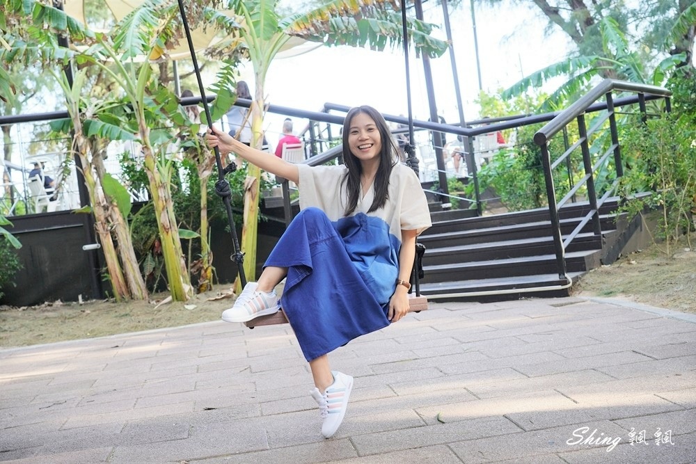 及林春咖啡Gilly Primarera-澎湖最美海景咖啡館推薦，還可以在森林裡面盪鞦韆，看無敵海景! @博士生瘋狂日記