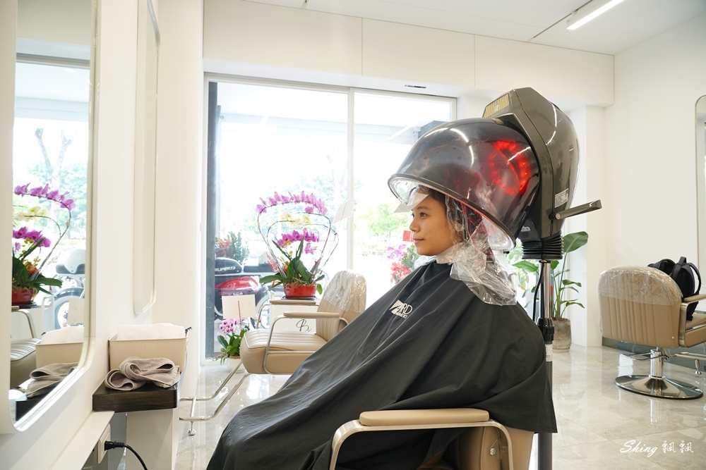 台中豐原髮廊推薦BAKER HAIR SALON-讓細軟髮女子也有空氣感的浪漫大捲的一天 @博士生瘋狂日記